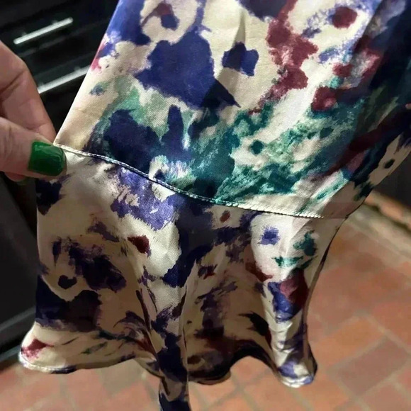 Lauren Ralph Lauren Dress Colorful floral wedding church party shower Modern 8 - Picture 4 of 8